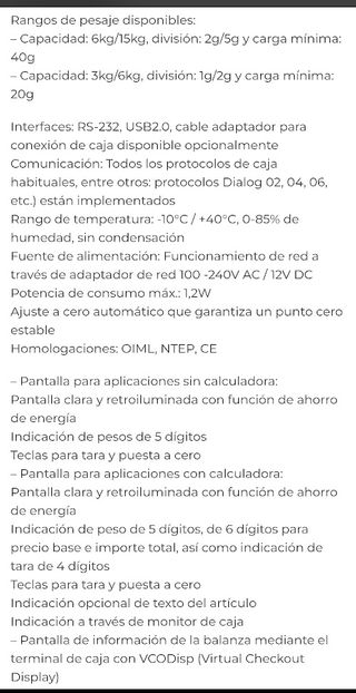 BASCULA Balanza digital Mettler Toledo ARIVA-S