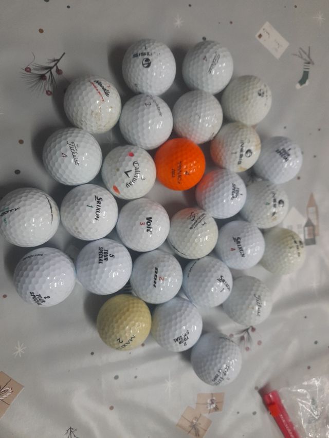 Lote de Pelotas de Golf Variadas