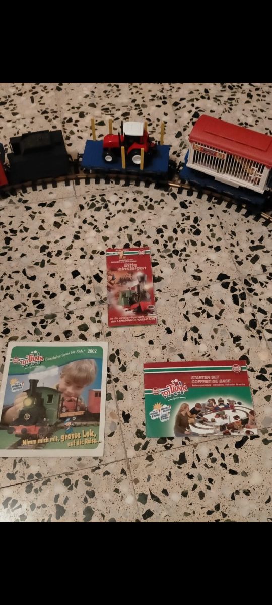 Tren de juguete vintage Toy Train para colección