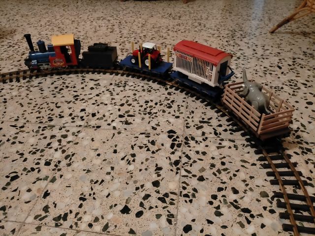 Tren de juguete vintage Toy Train para colección