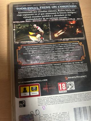 God of War: Ghost of Sparta PSP