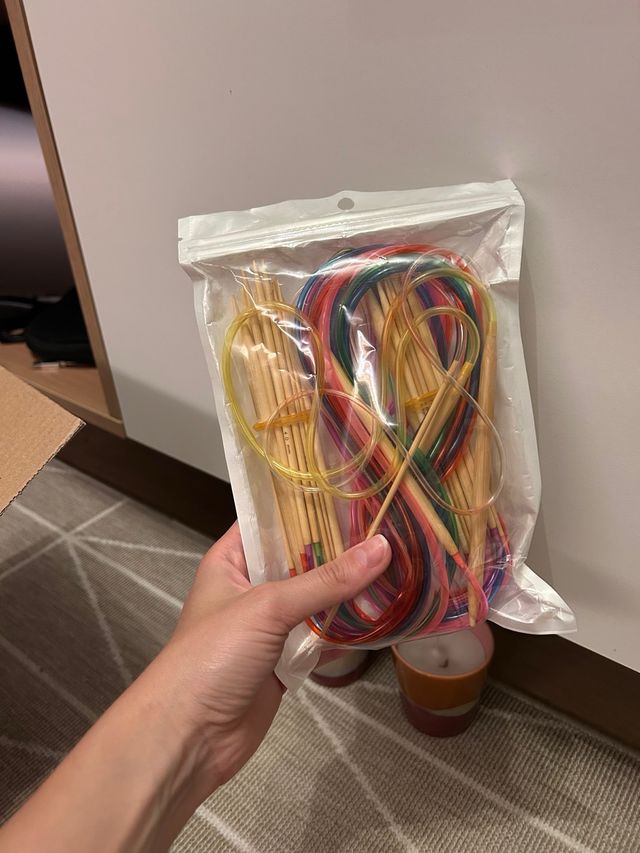 Ganchos de crochet circulares, varias medidas