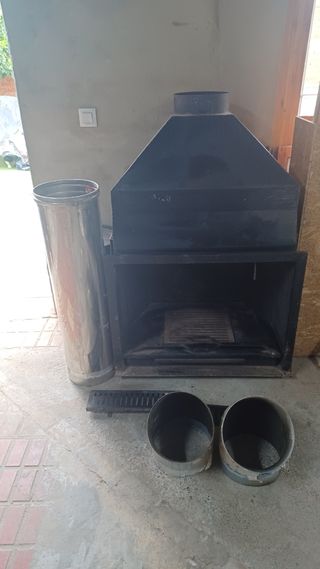 Chimenea metálica