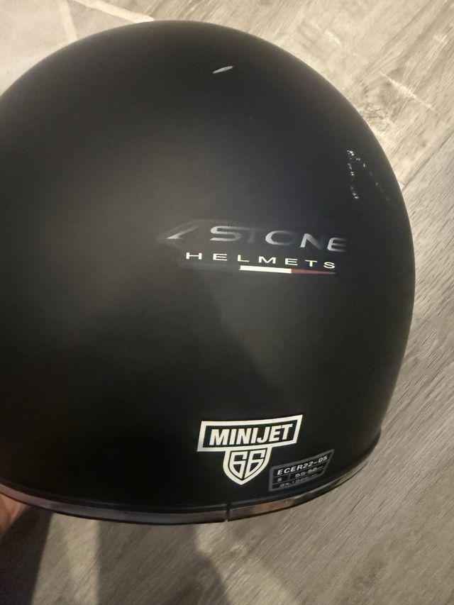 Casco Moto Minijet Astone Helmets Negro