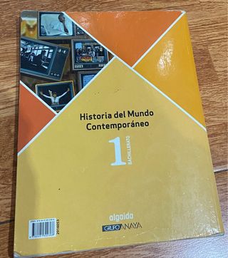 Historia del mundo contemporáneo 1º Bachillerato
