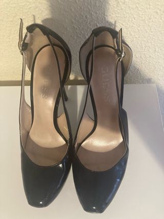 Tacones Guess Negros Talla 37/38