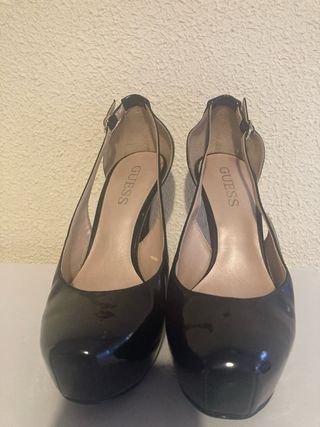 Tacones Guess Negros Talla 37/38