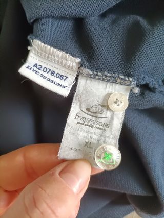 Polo Blu Uomo XL "FRED MELLO"