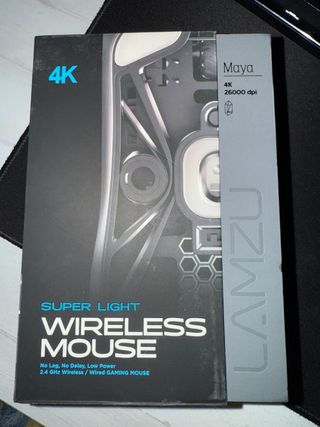 Ratón Lamzu Maya 4K 26000 dpi