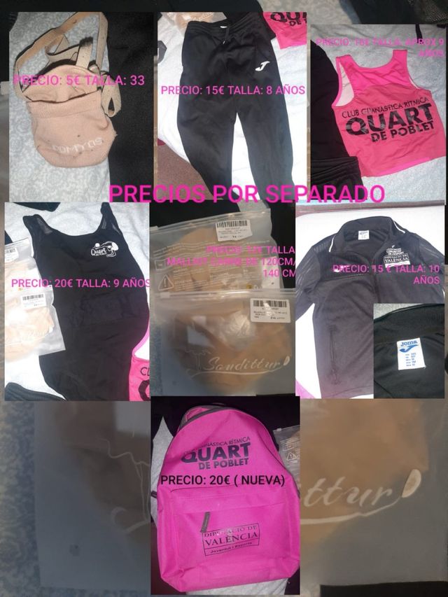 Club Gimnasia Rítmica Quart (ropa)