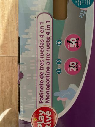 Patinete 3 Ruedas Morado