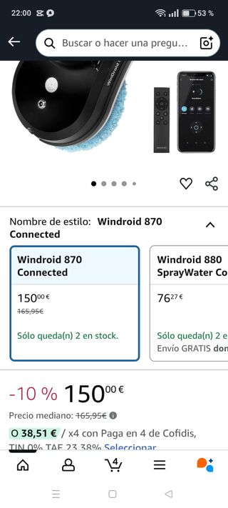 Conga Limpia Cristales Cecotec