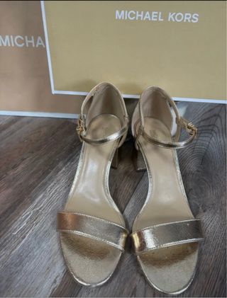 Sandalias Michael Kors Doradas