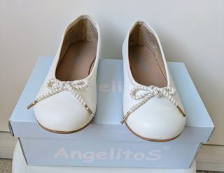 Manoletinas napa beige T.33