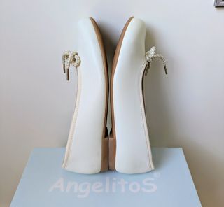 Manoletinas napa beige T.33