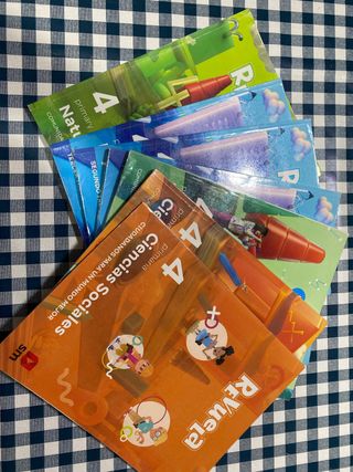 LOTE  REVUELA cuarto de primaria, varios títulos