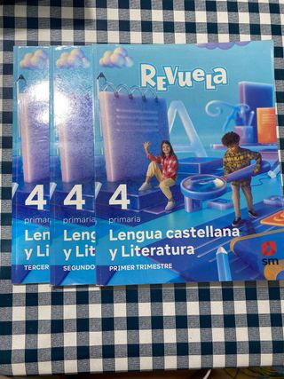 LOTE  REVUELA cuarto de primaria, varios títulos