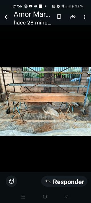 Tablones de madera de pino

