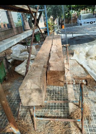 Tablones de madera de pino

