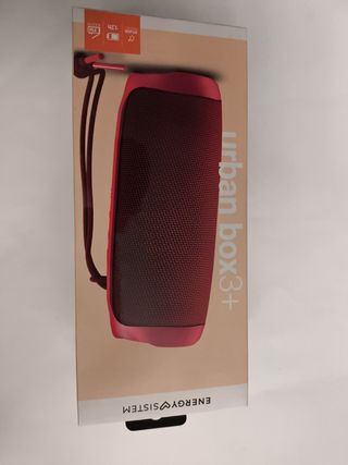Energy Sistem Urban Box 3+ Altavoz Bluetooth Rojo