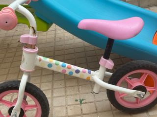 Bicicleta de equilibrio rosa Chicco