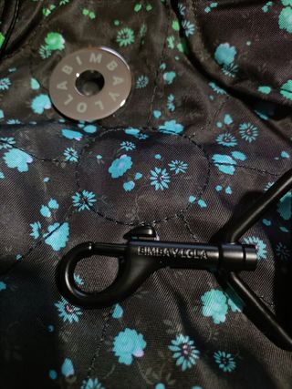 Bolso Bimba y Lola negro estampado