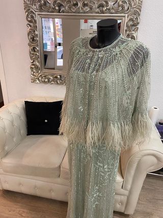 Vestido Rosa Clará Verde