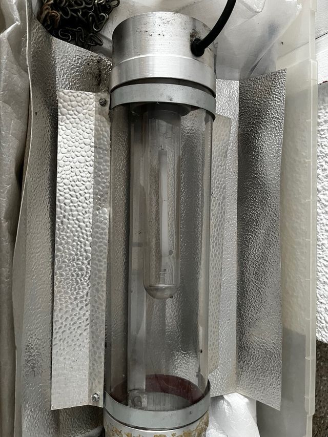 Cool tube + bombilla + reflector