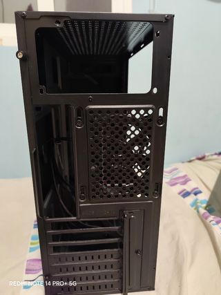 Caja PC Tempest Gaming Negra con Luces LED