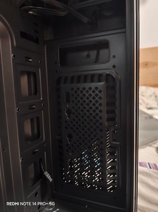 Caja PC Tempest Gaming Negra con Luces LED