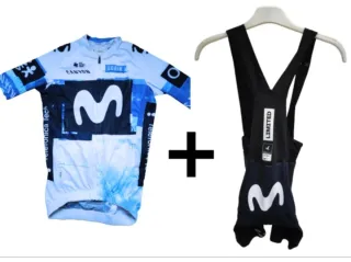 Mallot y Culote GOBIK. Movistar Team 2025 XS