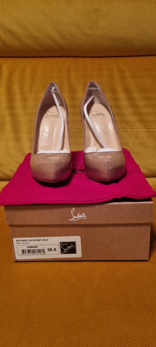 Christian Louboutin Rolando 120 Patent Calf 36.5