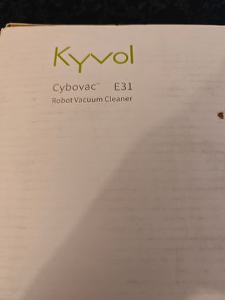 Aspirador Robot Kyvol Cybovac E31 WiFi 2 en 1