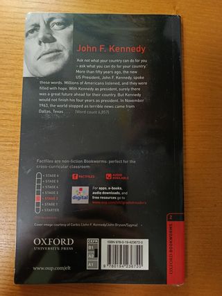 Oxford Bookworms Library Factfiles: John F. Kenned