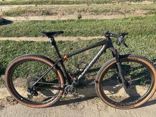 Bicicleta MTB Specialized ht entera de carbono