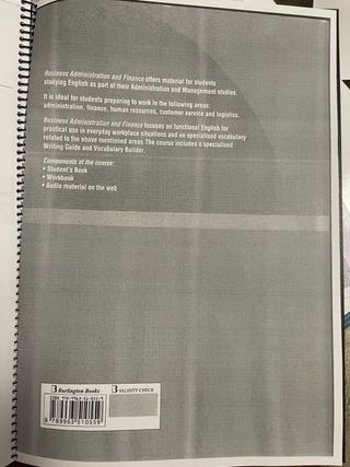 BUSINESS ADMINISTRATION FINANCE SB GS Burlingto...