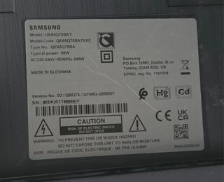 TV Samsung 65 pulgadas QE65Q75BAT