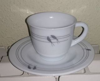 5 Juegos de café Harmonia Diseño de aves