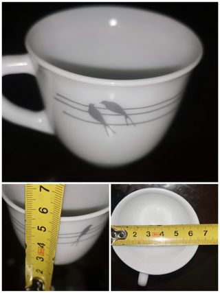 5 Juegos de café Harmonia Diseño de aves