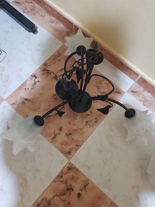 Lámpara colgante de 5, 3 y 2 bombillas