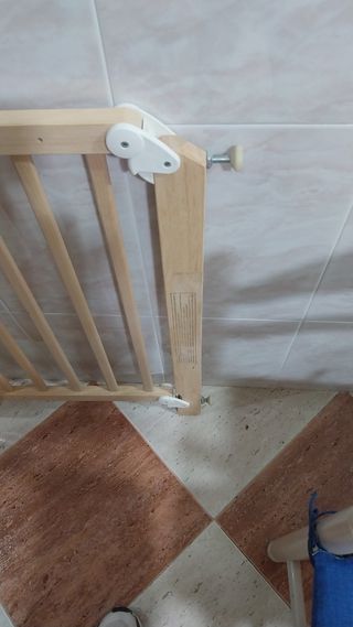 Barrera de seguridad para bebé seminueva