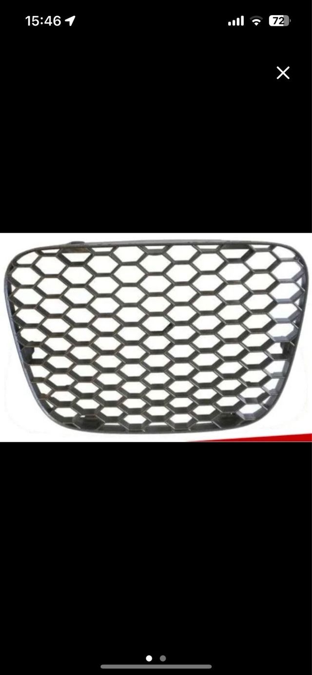 Rejilla central inferior Seat Leon MK1 cupra