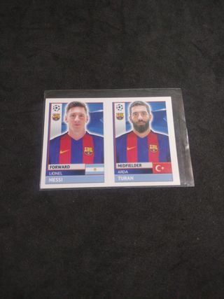 Cromo Messi Champions League