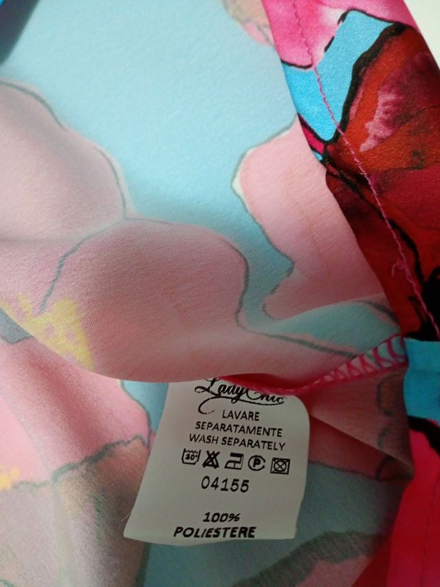 Lady Chic Blusa con stampa floreale