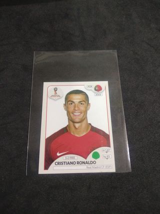 Cromo Cristiano Ronaldo Rusia 2018 POR