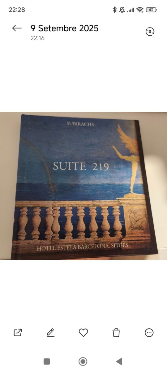 Suite 219 Subirachs Hotel Estela Barcelona Sitges