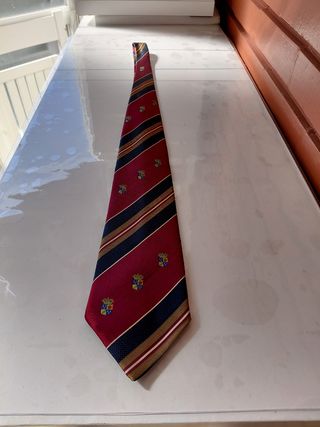Gravata Listrada com Escudo
