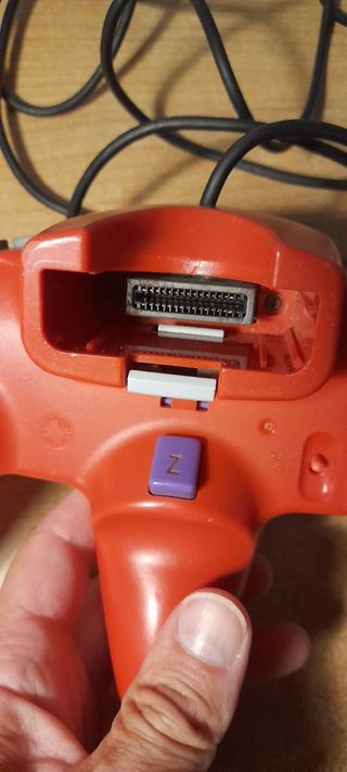 Mando Nintendo 64 Competition Pro Rojo