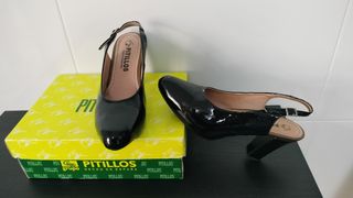 Zapatos de tacón Pitillos negros