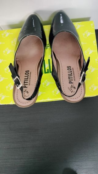 Zapatos de tacón Pitillos negros